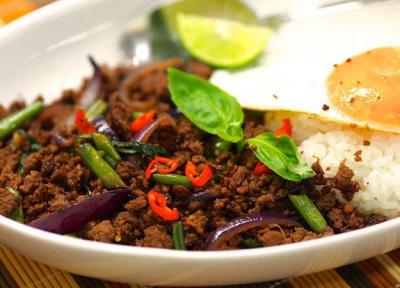 طمع غذاهای تایلند