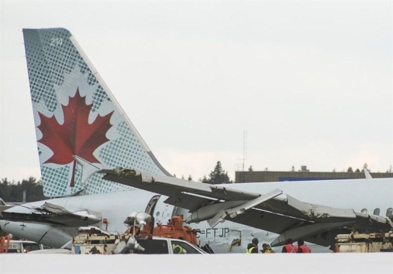 برخورد دو هواپیما بر فراز آسمان اتاوا در کانادا