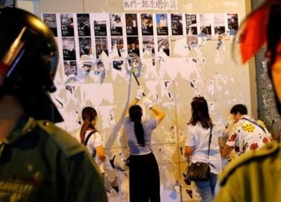 دیوارهای لنون عرصه شعارنویسیِ حامیان و مخالفان هنگ کنگ