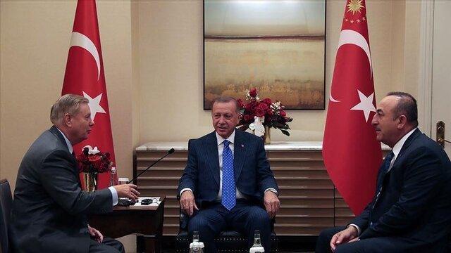 دیدار اردوغان با لیندسی گراهام