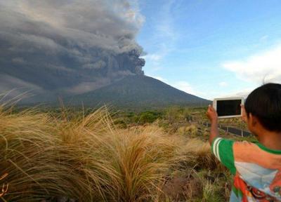 خشم آگونگ، وضعیت اضطراری فوران آتشفشان بالی اندونزی