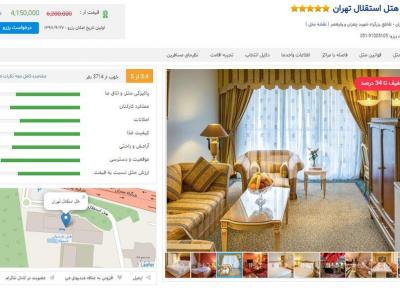 مقایسه 3 هتل شهر تهران از نگاه ایران هتل آنلاین