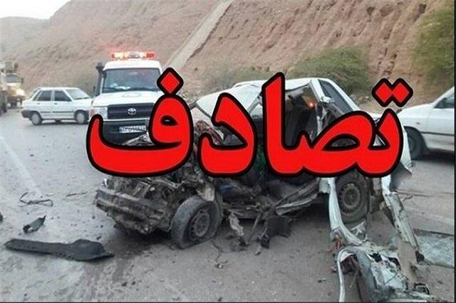 یک کشته و یک مصدوم در تصادف اتوبان تهران-پردیس