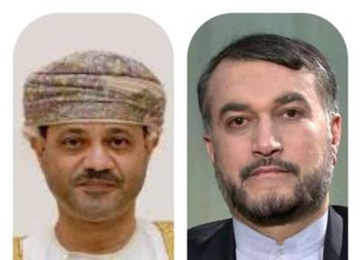 تور عمان ارزان: رایزنی تلفنی وزیران امور خارجه ایران و عمان