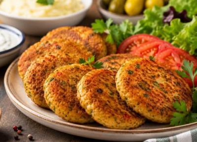 طرز تهیه کتلت مرغ مجلسی خوشمزه و لذیذ